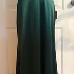 Lulus Emerald Green Strapless Maxi Dress with slit size Medium NWT Photo 0