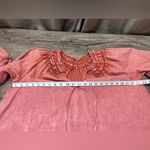 Free People Mineral Wash AINSLEY Denim Top size small Photo 4