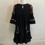 Free People  Pavlo Embroidered Bell Sleeve Dress Photo 3