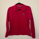Patagonia Pink Magenta 1/4 Zip Micro-D Fleece Sweater Sz XS Photo 1