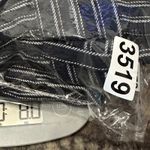 J.Crew  Point Sur Women’s Size 6 Navy Blue White Striped Linen Paperbag Pants Photo 11