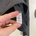 Aerie  Lightweight Long Sleeve Gray Cropped High Neck Shirt Size Small Photo 9