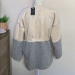Lucky Brand nwt // mixed suede sherpa jacket Photo 3