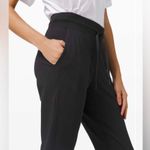 Lululemon  Warm Down High Rise Joggers Modal Fleece Black Size 2 Photo 3