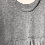 Soft Surroundings ruffle tiered tank dress gray Heather Women’s Size Small Photo 3