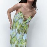 ZARA printed tulle dress  5039/704 Large Photo 1