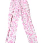 Vintage Severe Sports Wear Pink and White Patterned Parachute Pants size Large Photo 0