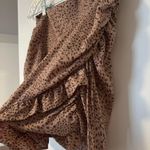 These Three Boutique Mauve Animal Print Two-Piece Skirt Set Photo 4