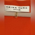 Trina Turk 🔥  Orange Beaded Cocktail Dress – Size 2 🔥 Photo 2
