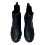 Athlefit Women’s Black Wedge Ankle Boots Size 9 Comfortable Zip Booties Photo 8