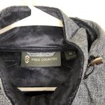 Free Country NEW  Faux Fur Lined Soft Shell Blue Moon Hooded Jacket Women's M Photo 3