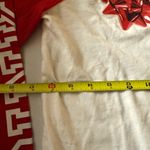 PINK - Victoria's Secret Victorias Secret Pink Holiday Christmas Bow Baseball Tee T-Shirt Top Size Small Photo 1