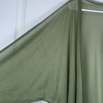 LuLaRoe  Olive Avocado Green Lindsey Open Cardigan Size Medium NWT #0957-AZ Photo 2