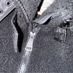 SAM. Denver Sherpa Full Zip Sherpa Jacket Size Small Black Photo 7