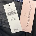 Banana Republic Factory NWT Black Hampton Fit 3” Cotton Shorts Size 6P Photo 4