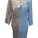 Suits of God in Church 2pc Suit Blazer Jacket Skirt Blue Size 12 Formal NWT Photo 0