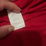 Allegra K Red Asymmetrical Tie Front Dress Photo 4