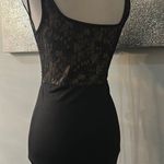 Lace up black dress Size M Photo 4