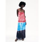 ZARA NWT  TIE DYE BLOGGERS FAV MAXI DRESS MEDIUM Photo 3