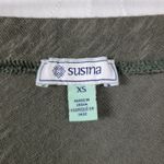 Susina Womens Skirt Size XS Hunter Green Wrap Knit Draped Soft Maxi Tie Waist Photo 3