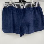 Splendid Velour Navy Blue Stripe Shorts Size Small NWT Photo 4
