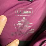 L.L.Bean  purple & black‎ coat size medium Photo 3