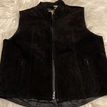 DCC Leather Vest soft leather size M long 24” bust 36” excellent condition Size M Photo 7