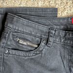 Elle  Monaco Black Denim Jeans Size 14 Photo 6