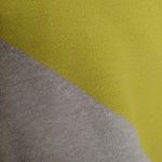 Cynthia Rowley Size Small S Green Gray Grey Color Block Sweater Neck Photo 6