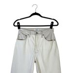 Abercrombie & Fitch 90s Straight Jeans Womens 2 White Ultra High Rise Y2K Photo 1