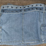 Princess Polly Iconic Cargo Mini Skirt Denim Photo 4