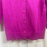 Tabitha Anthropologie Beribboned Buds Cardigan Fuschia Purple Size M Feminine Size M Photo 3