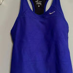 Nike  Dri-Fit Blue / Purple Lined Athletic Tank Top Size Small Photo 0