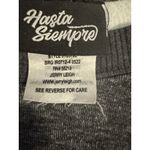 Hasta Siempre Women's Sweater S Small Gray Fleece Lining "La Catrina" Halloween Photo 6