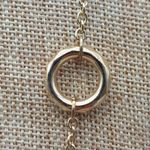 Charming Charlie MINT Condition Beachy Chain Gold Tone Blue Sea Star Stations Photo 6