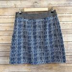 CAbi Skirt Women’s Size 6 Reina 21 Club Blue Matrix Style 5320 Tweed Photo 1