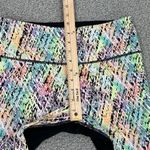 Victoria's Secret Victoria’s Secret Sport Rainbow Cat Scratch Knockout Leggings Medium Glow Photo 9