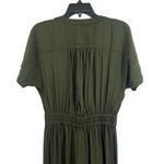 Parker  Green Cargo Jumpsuit Short Sleeve Small (estimated) New Photo 5