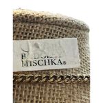 Belle Badgley Mischka  Gold Tone Chain Link Necklace Glass Dangles 21" NWT Photo 4