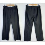 Lafayette 148 Italian Punto Milano Pant Charcoal Large Straight Leg Trouser Gray Photo 1