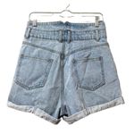ASTR Denim Jean Shorts Size Medium Buttons Preppy Modern Beach Buttons Photo 1