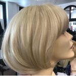 Wig Fulllace Blonde bob human hair Blende ON SALE Photo 7