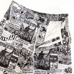 Blackmilk X Avatar Korra Republic City News Cargo Pants Joggers: Black White Photo 10