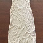 ZARA Tan Bodycon Scoop Neck Tank Top Photo 1