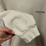 Talentless Heavyweight Circle Logo Hoodie Cream Photo 5