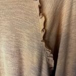 Pilcro  XXsmall sweater with ruffled detail and unfinished rounded bottom Photo 8