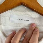 Tahari  White Suit Jacket Blazer Formal Cropped Size 10 Business Office Photo 1