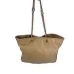 Tory Burch Marion Tote, cognac color, whipstitch leather - preloved but lots of Photo 1