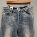 7 For All Mankind  Josefina Feminine Boyfriend Jeans Distressed 32 Photo 2