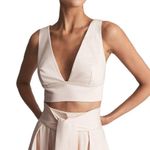 Reiss Tammi Crop Top With Bow Detail Photo 2